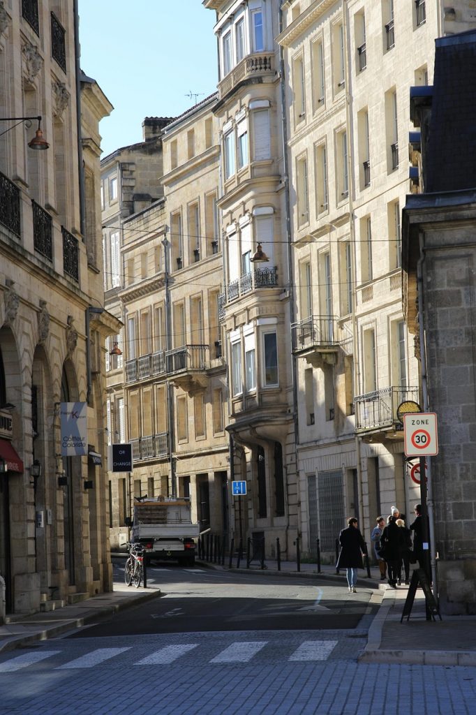 bordeaux, france, street, architecture, history